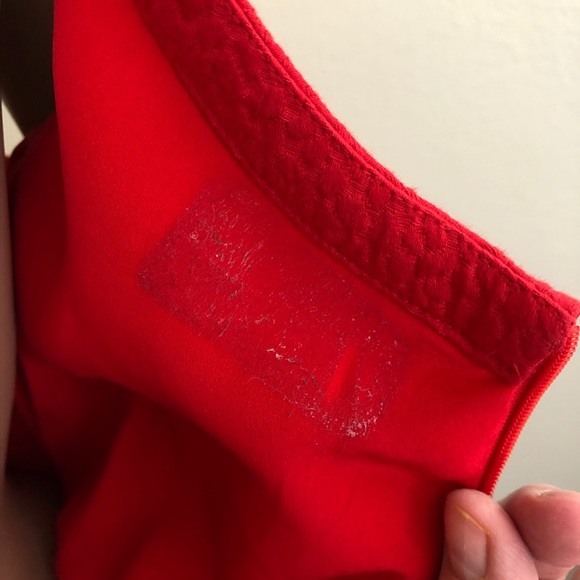 FENDI Textured Red Sheath, Sz 4 | NWT - Picture 8 of 8